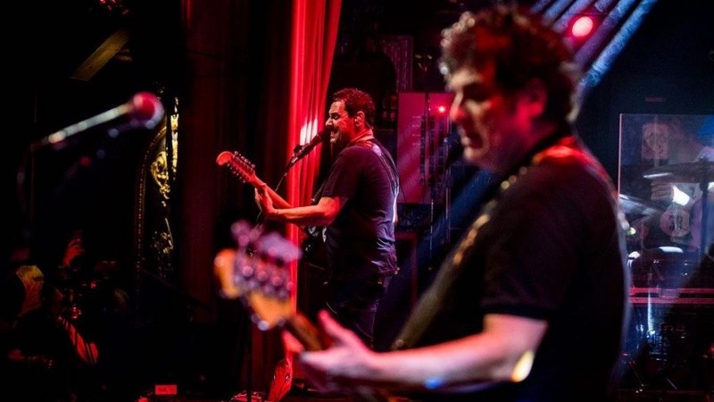 El power trío Divididos.