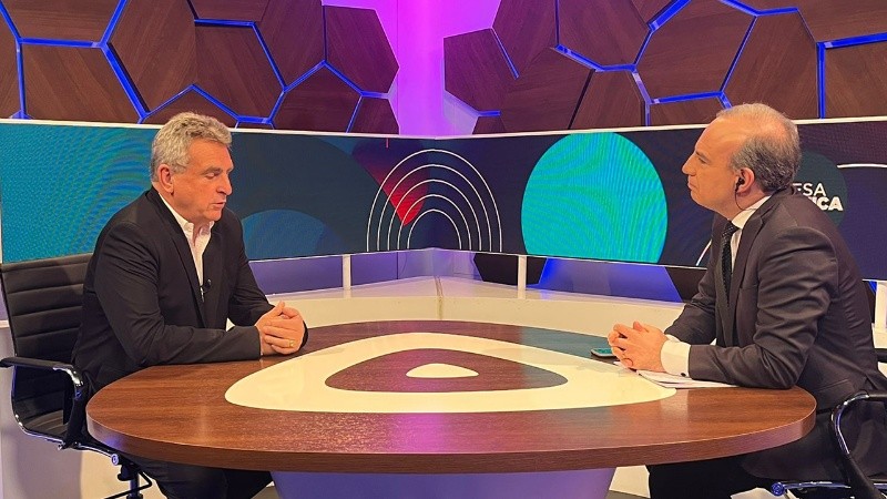 Agustín Rossi fue entrevistado por Sergio Roulier en El Tres.