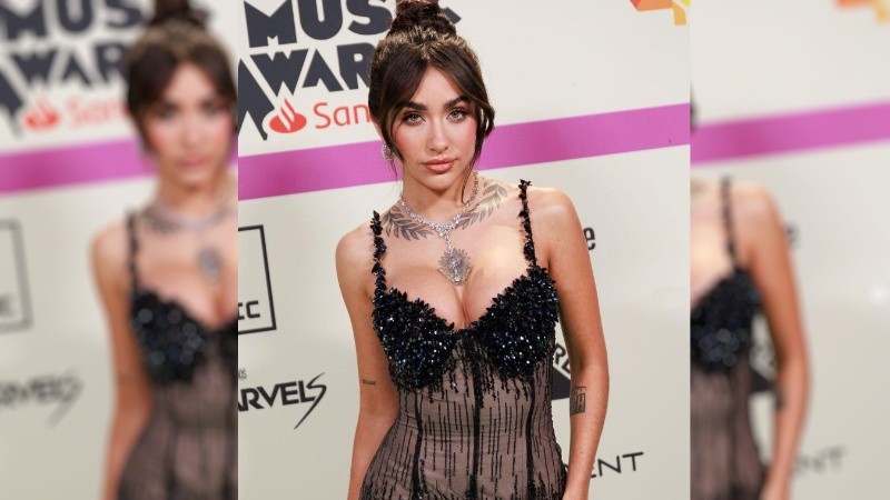 La cantante María Becerra.