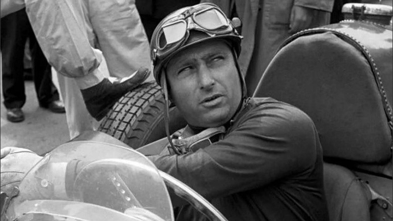 El piloto argentino Juan Manuel Fangio.