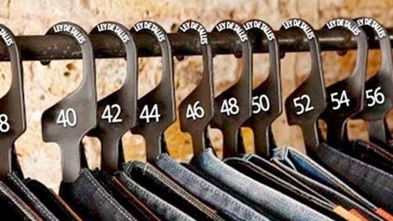 El 64% de las personas encuestadas respondió que no encontrar ropa de su talle las llevó a 