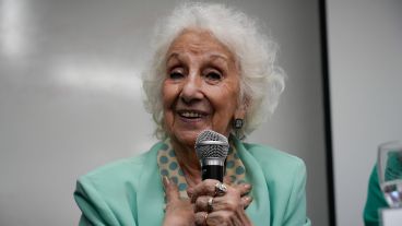 Estela de Carlotto pasó por Rosario