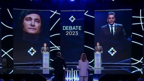 El último debate mano a mano entre Milei y Massa  