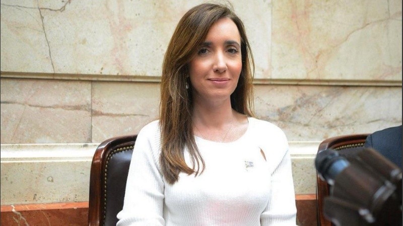 La diputada y candidata a vicepresidenta Victoria Villaruel.