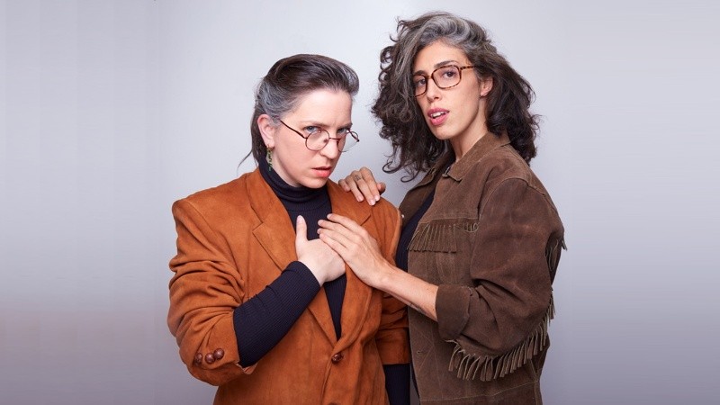 Lucy Patané y Paula Maffia.