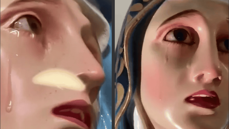 El fenómeno atrajo a creyentes, escépticos y curiosos.