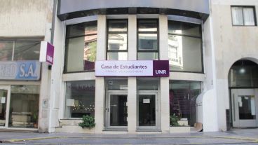 Actualmente la única pensión de la UNR está ubicada en Santa Fe al 1400.