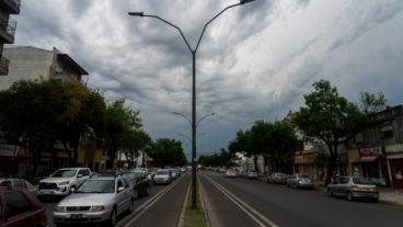 Las nubes irán avanzando antes de la supuesta lluvia.