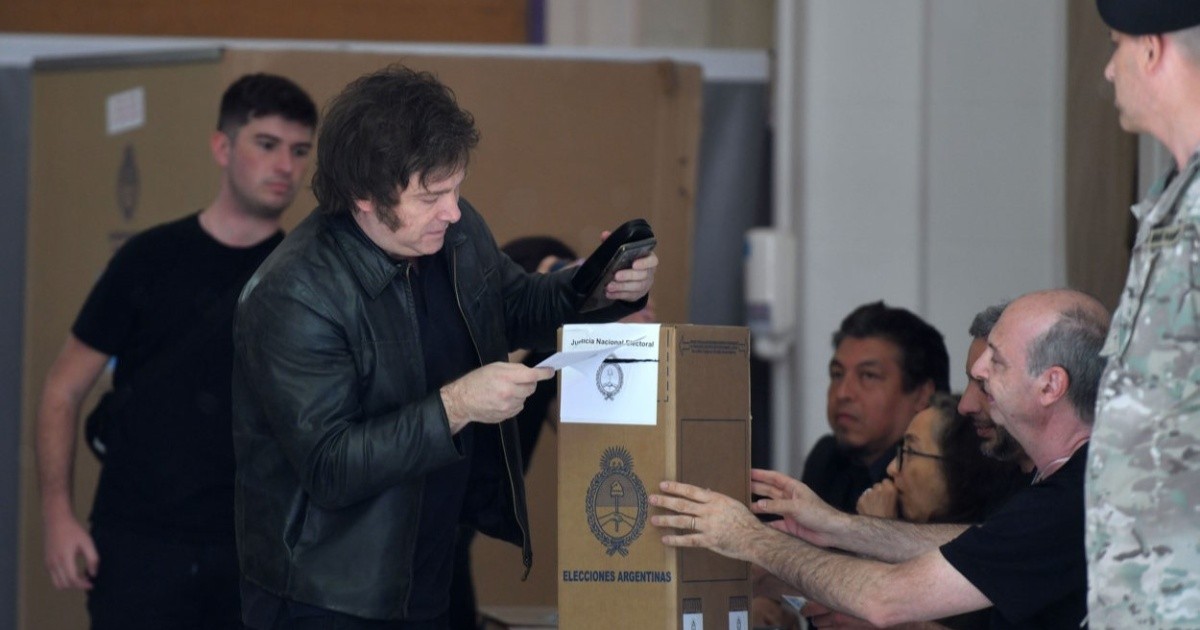 "Todo lo que había que hacer ya se hizo", dijo Milei tras votar | Rosario3