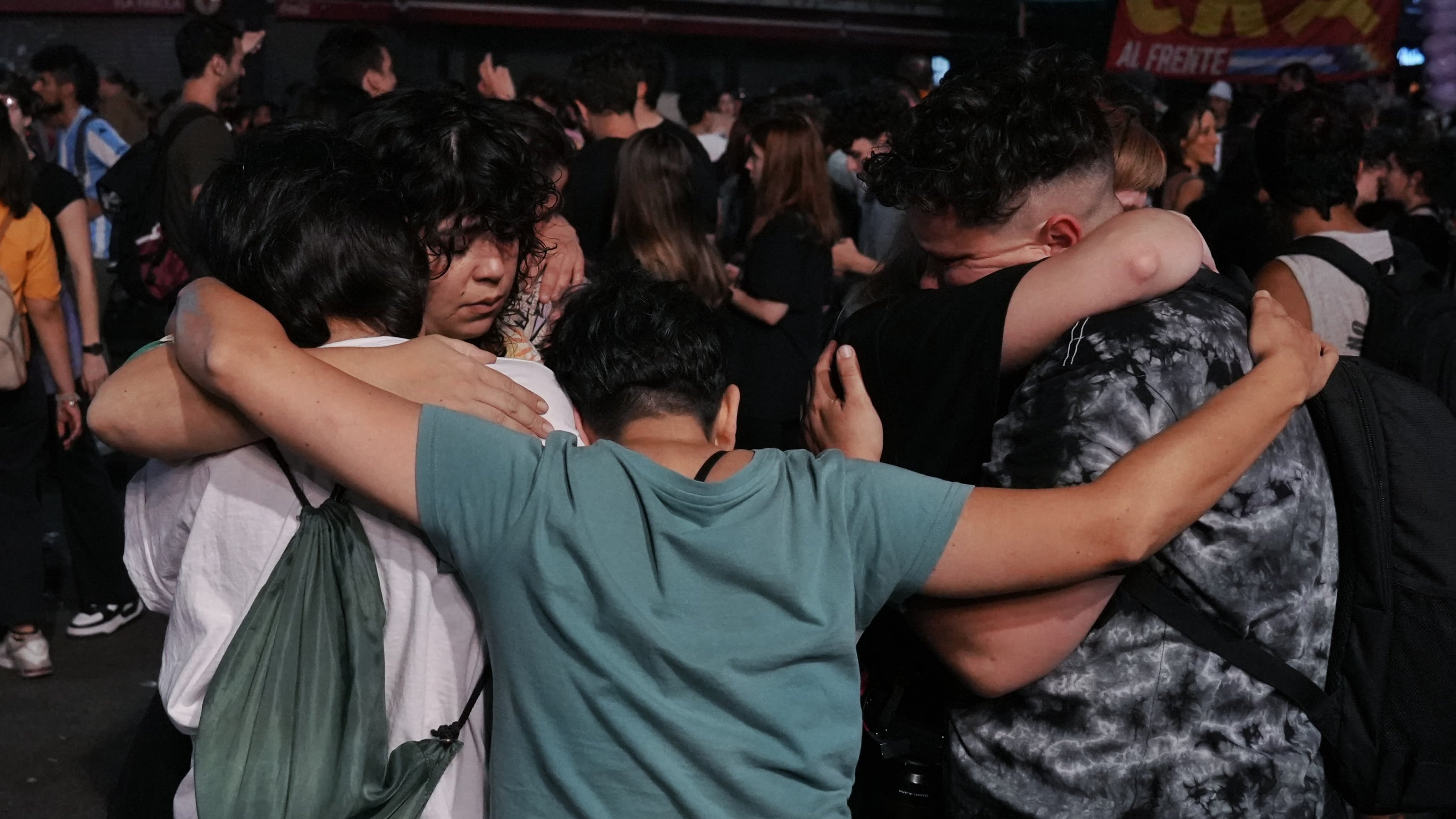 Tristeza en el búnker de Massa.