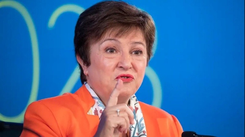 La directora gerenta del Fondo Monetario Internacional Kristalina Georgieva.