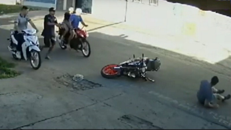 El robo se registró en Pueyrredón al 5300.