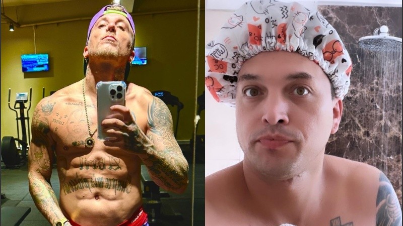 El Polaco y Lucho Castro.