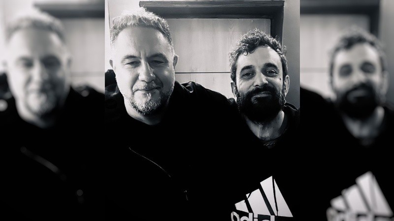 Lean Acunia y Pablo Pino.