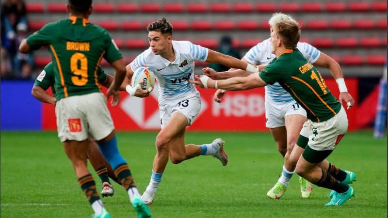 Los Pumas 7s no pudieron con Sudáfrica.
