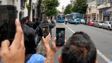 El chofer fue asesinado el sábado pasado de siete balazos por un sicario.