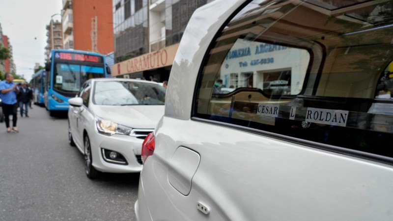 El dolor indecible en la despedida de César Roldán