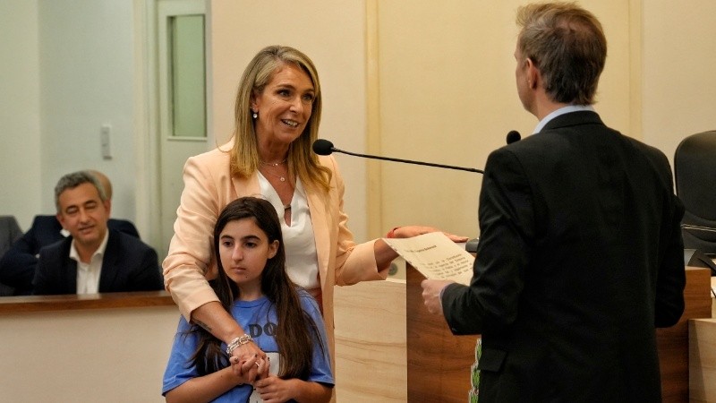 La concejala fue reelecta por otros cuatro años.