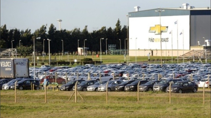 La fábrica de General Motors en Alvear.