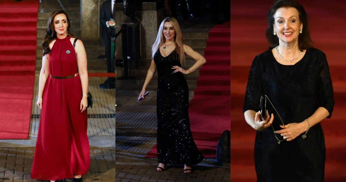 Algunos de los looks de la gala en el teatro Colón por la asunción de
