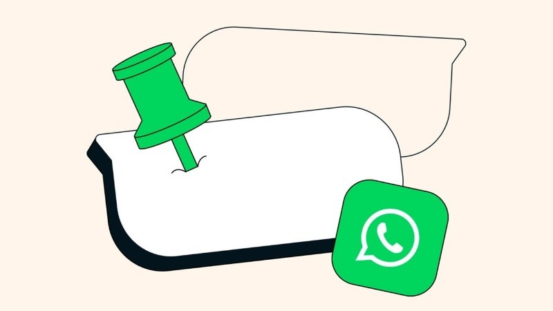 WhatsApp ahora permite fijar mensajes como alternativa a los destacados en una conversación.