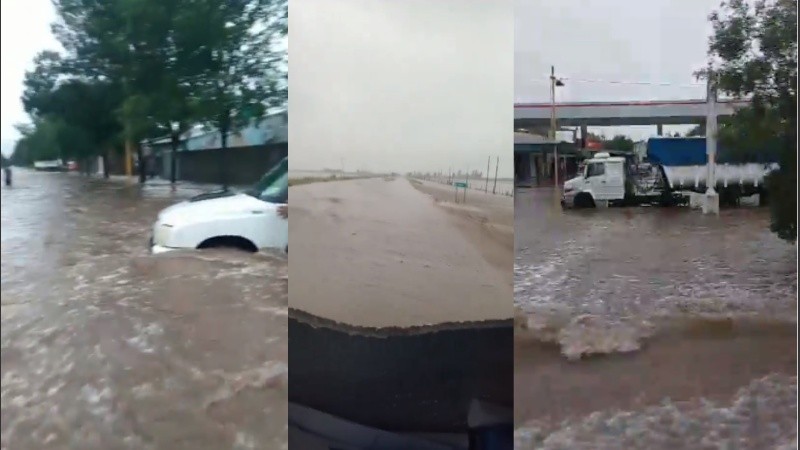 El Trébol pasado por agua.