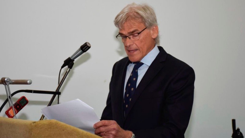 El actual presidente del Círculo Médico de Rosario, Germán Giacosa.