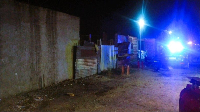 Barrio la Antenita. Escenario de un cruento homicidio.