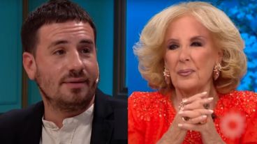Federico Bal y Mirtha Legrand.