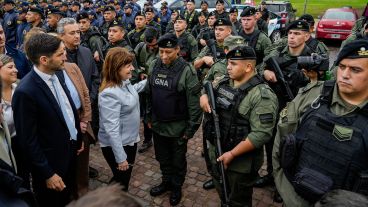 Bullrich este lunes en Rosario con la presentación del Plan Bandera.