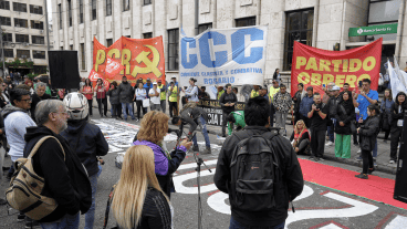 Este martes ya hubo una primera movilización en recuerdo de las protestas del 19 y 20 de diciembre del 2001.