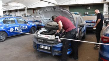 El ministro Cococcioni aseguró que se trabaja "en un plan de reequipamiento de la institución policial".