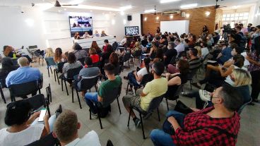 La votación de los docentes privados.