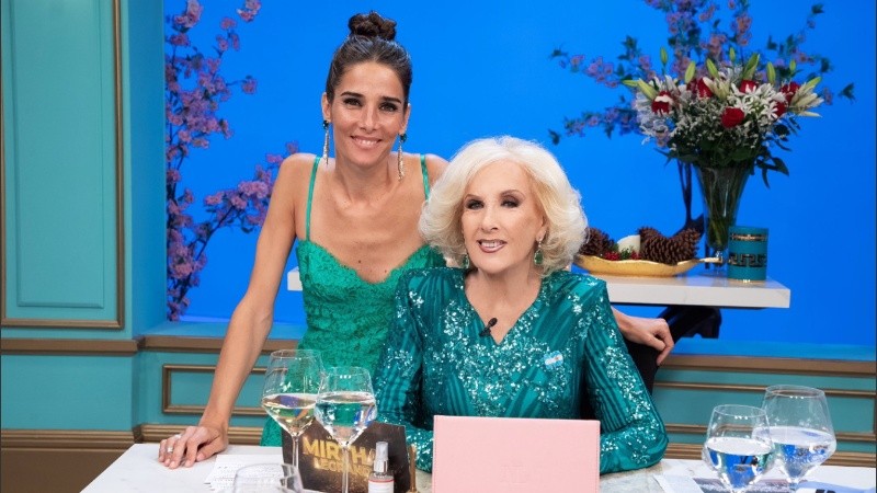 Juana Viale y Mirtha regresan a la televisión este fin de semana.