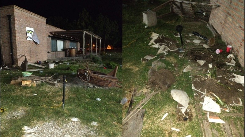 Los jóvenes al enterarse que fueron estafados, destrozaron las instalaciones del club.