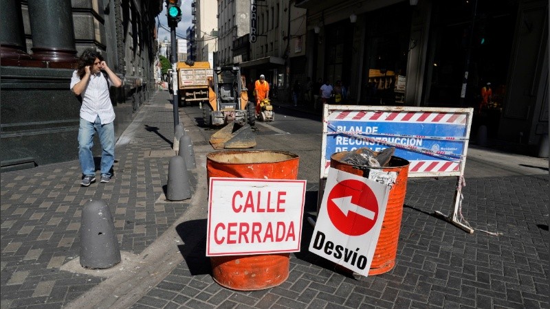 Las obras sobre calle Santa Fe empezarán el martes 2 de enero y se extenderán por unos dos meses.