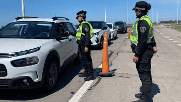 Los agentes fiscalizaron en las distintas rutas de la provincia.