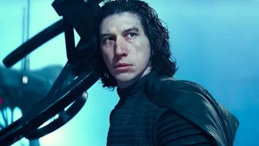 Adam Driver, en el rol de Kylo Ren.