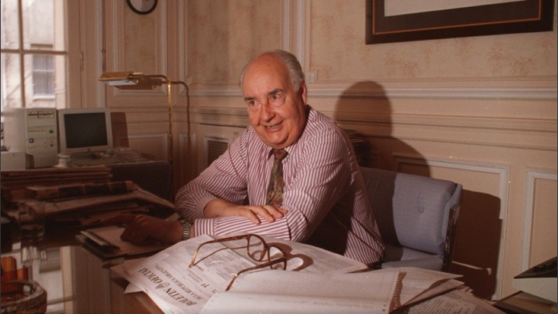 El exsecretario de Hacienda durante la última dictadura cívico militar, Juan Alemann.