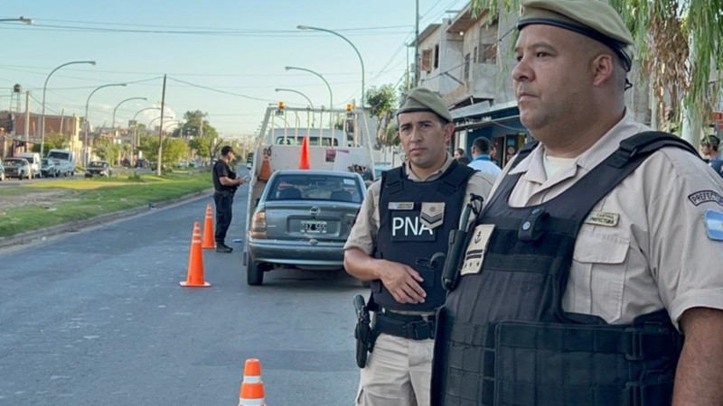 Los operativos de este miércoles en Vía Honda.