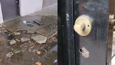 "Ya no queda nada", dijo una vecina del barrio sudoeste.