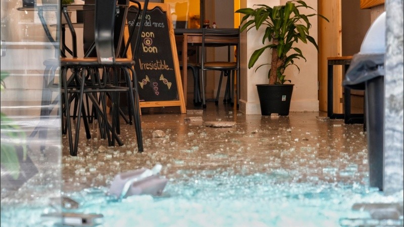 El robo ocurrió antes de las 7 de este jueves.