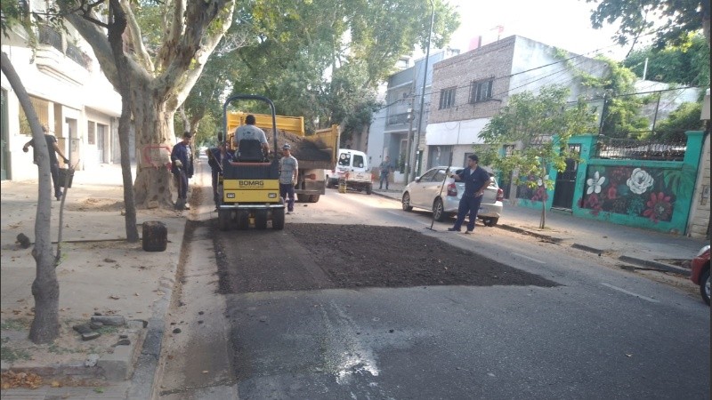 La Municipalidad tapó el pozo que Aguas realizó en Pichincha.