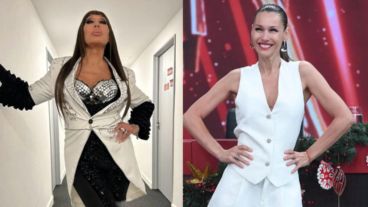 Moria y Pampita, en pie de guerra.