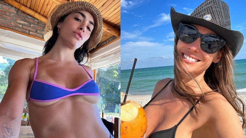 Lali Espósito y Carolina Pampita Ardohain.