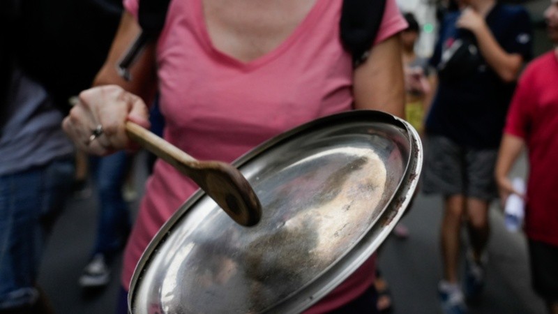 Marcha en defensa de la cultura en Rosario.