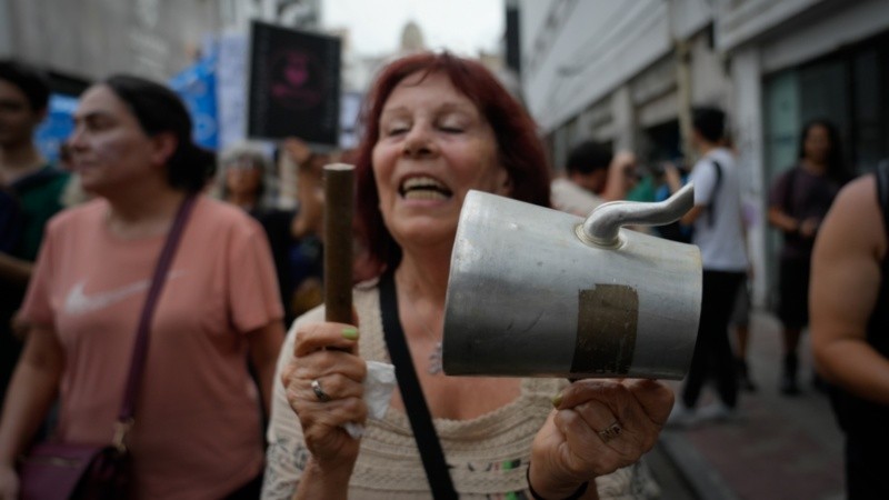 Marcha en defensa de la cultura en Rosario.