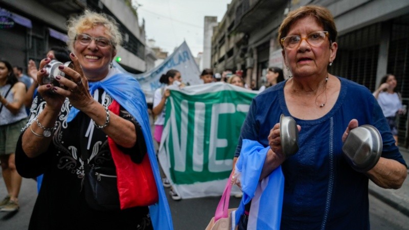 Sectores de la cultura, de protesta en Rosario.