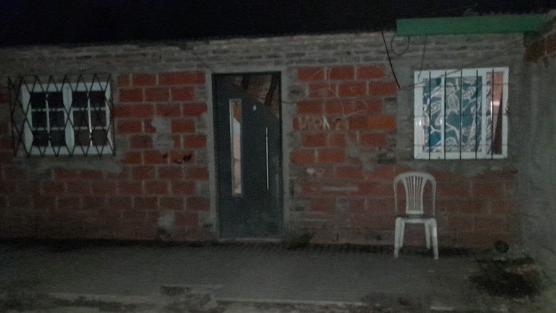 La vivienda donde encontraron el cuerpo.