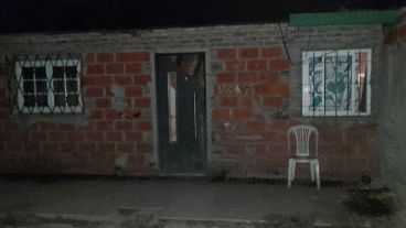 La vivienda donde encontraron el cuerpo.